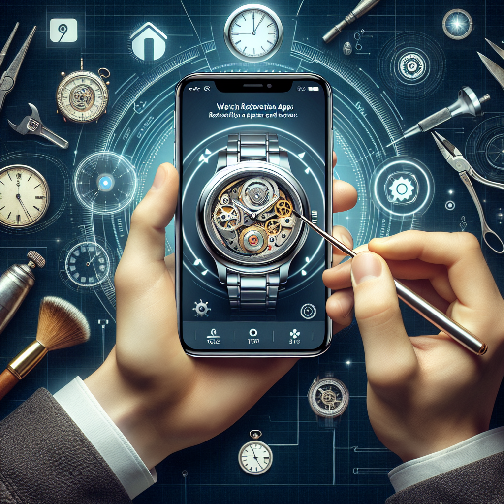 Uhren-Restaurierung-Apps
