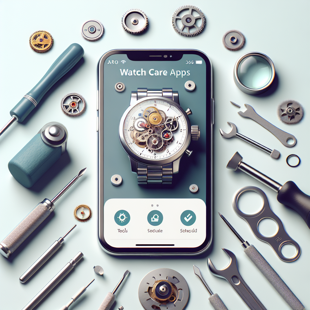 Uhrenpflege-Apps