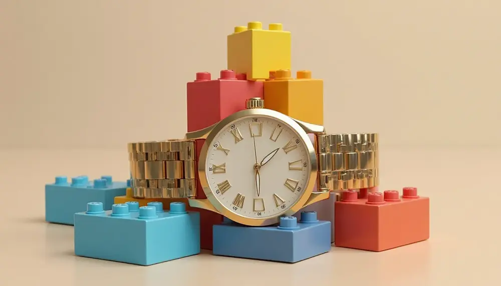 Lego Luxusuhr – Verspieltes Design trifft auf hochwertigen Stil