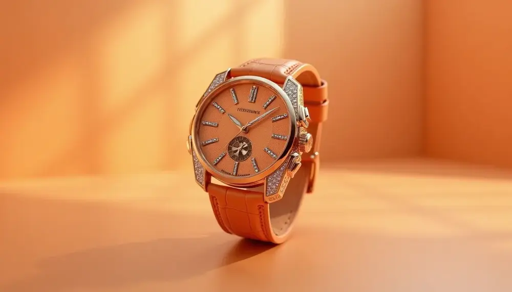 Luxusuhr Orange – auffällig, edel und einzigartig